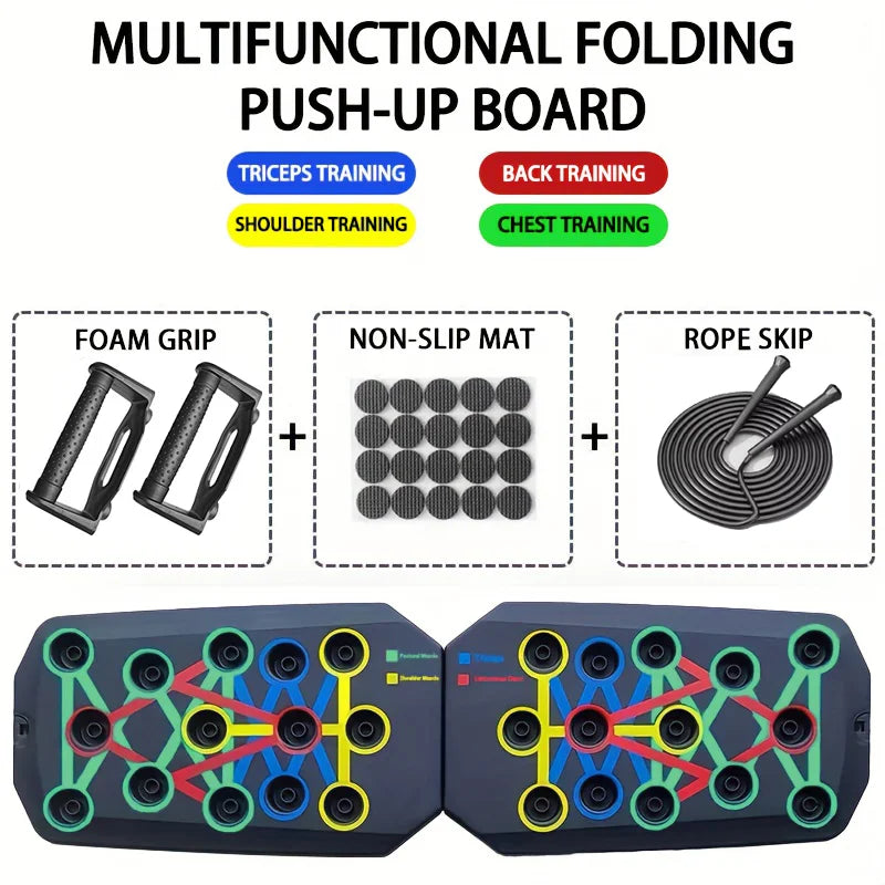 Oneside Multi-Position Push-Up Board — Full-Body Trainer