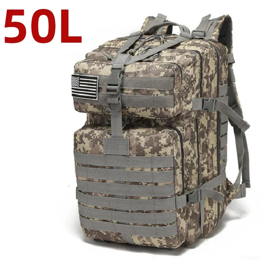 Oneside Tactical Backpack 25L/50L — Waterproof 1000D Nylon