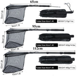 Oneside Telescopic Landing Net — 65–112cm Foldable Brail Net