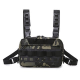 Oneside Camo Fishing Vest Bag — Multi-Pocket Chest Pack