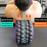 Oneside Foam Yoga Roller Wheel — Back Stretcher & Massager