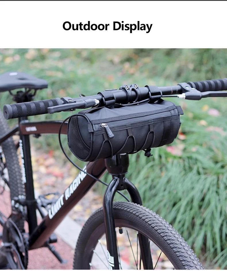 Oneside 2.5L Bike Handlebar Bag — Large Top Tube Storage