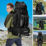 Oneside 90L Hiking & Camping Backpack — Waterproof Rucksack
