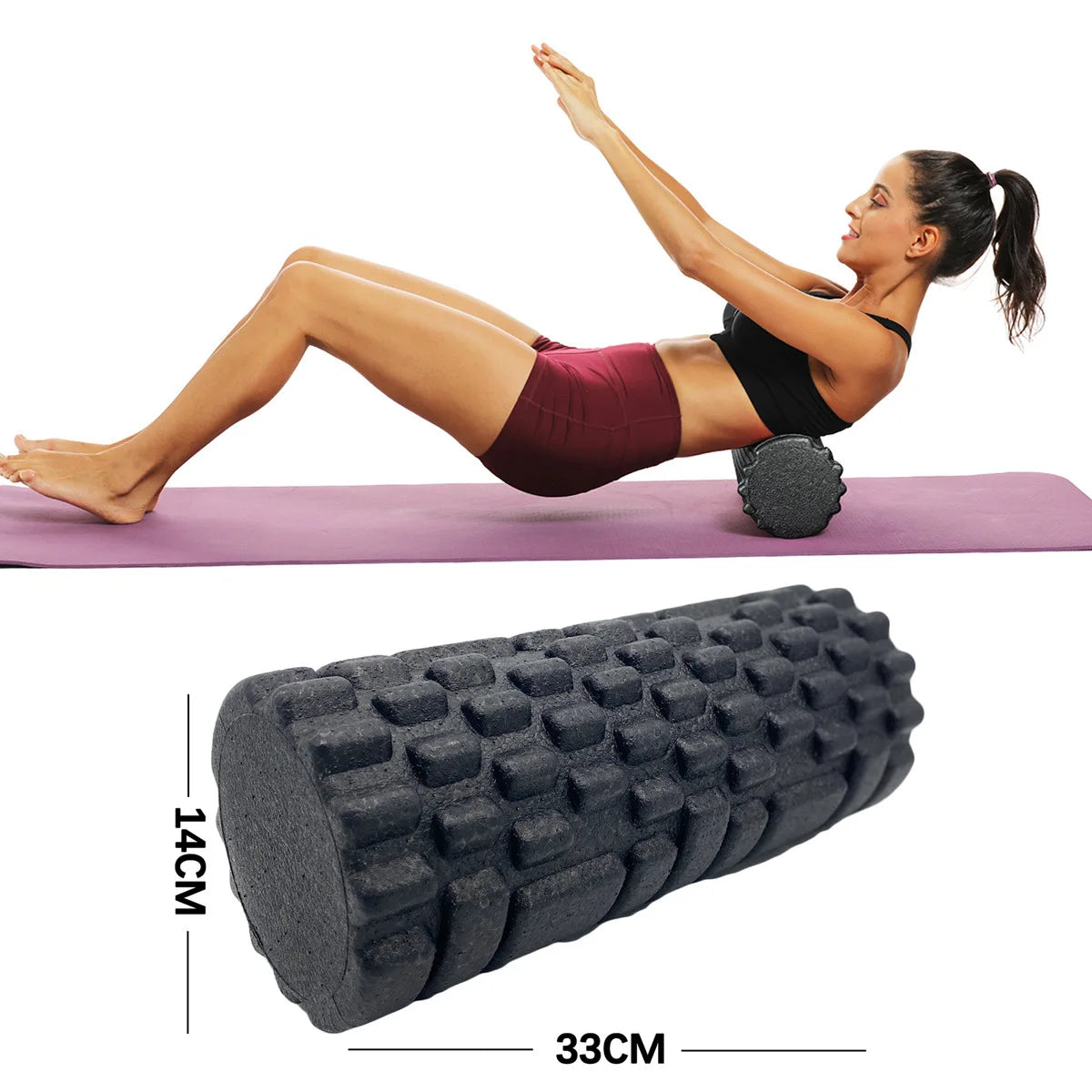 Oneside Foam Roller — EPP Muscle Recovery & Pilates Roller
