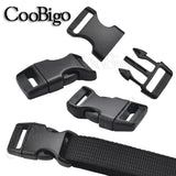 Oneside Curved Paracord Buckles — 10–25mm Plastic Clips