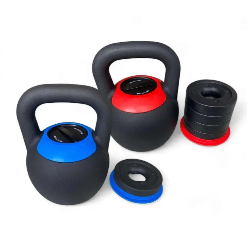 Oneside Adjustable Kettlebell — 5-in-1 Cast Iron Set