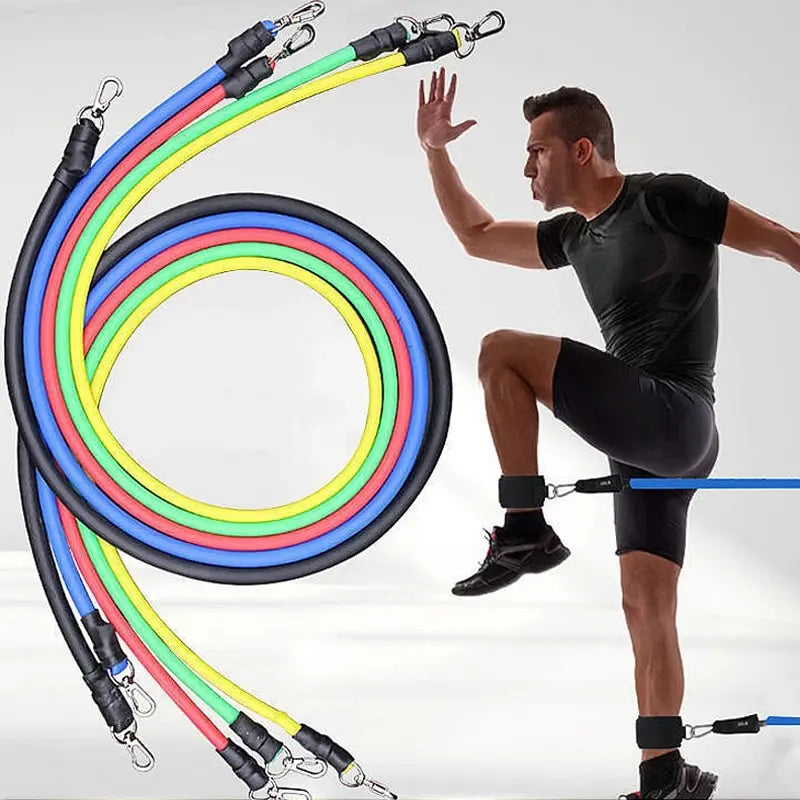 Oneside 5-Tube Resistance Trainer — Yoga & Home Workouts