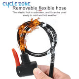 Oneside Mini Bike Pump — Portable Foot Pump with Gauge