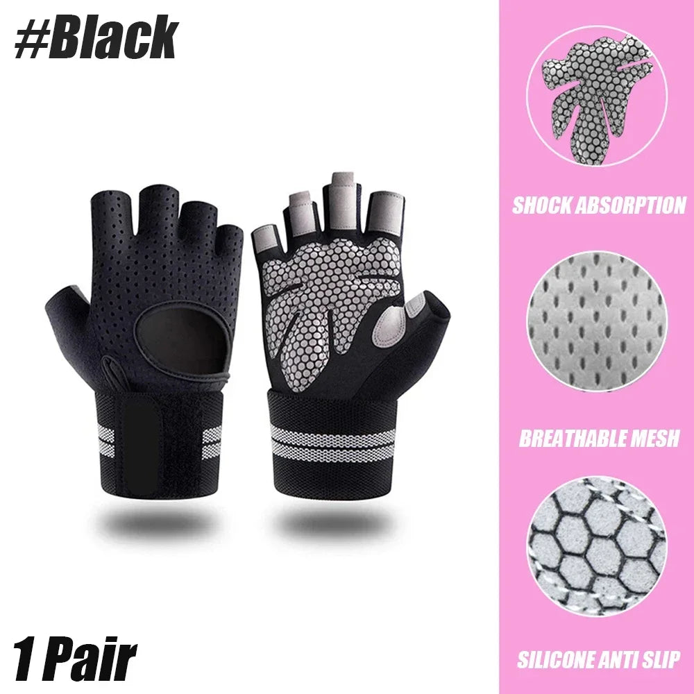 Oneside Weightlifting Gloves with Wrist Support