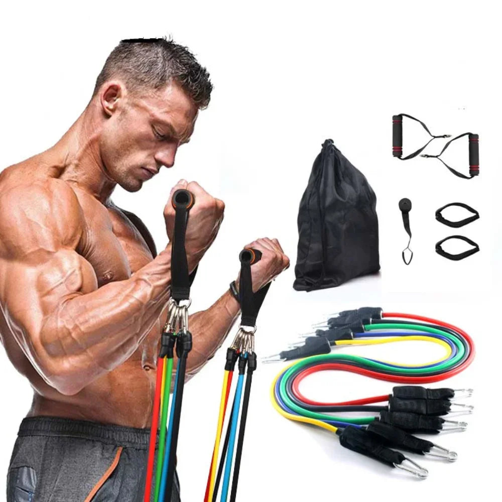 Oneside 5-Tube Resistance Trainer — Yoga & Home Workouts