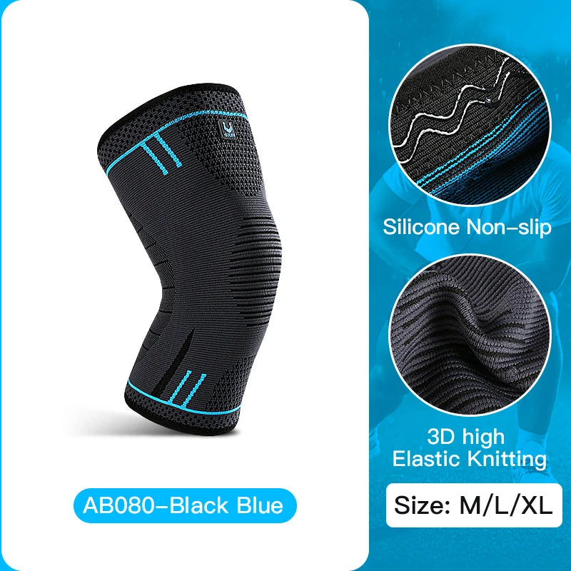 Oneside Compression Knee Sleeve — Spring-Reinforced Support for Sport & Recovery