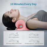 Oneside Cervical Neck Traction Pillow — C-Shaped Relaxer for Neck, Shoulder & TMJ Pain Relief