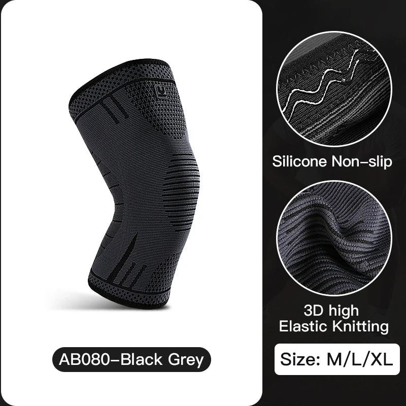 Oneside Compression Knee Sleeve — Spring-Reinforced Support for Sport & Recovery