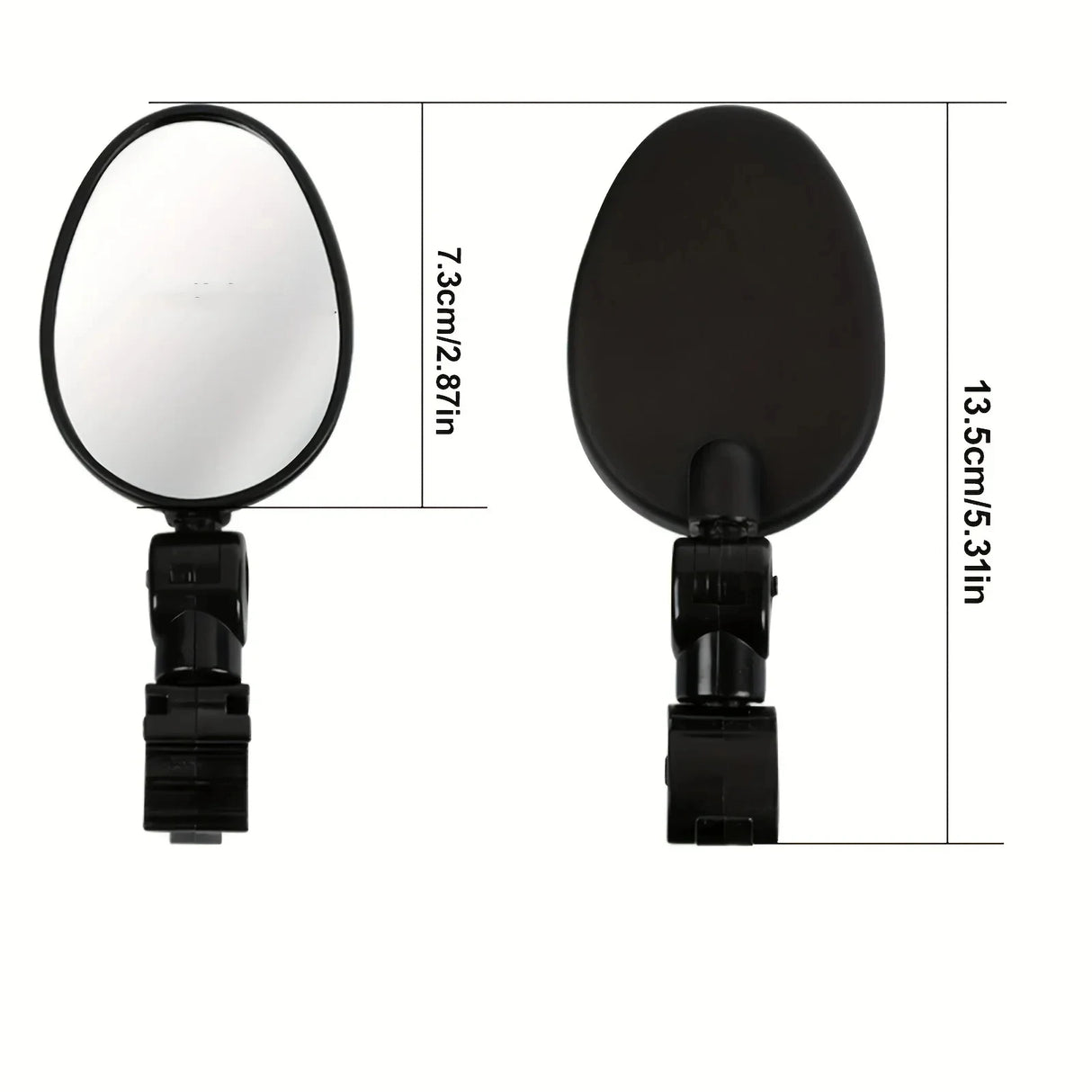 Oneside 360° Bike Rear-View Mirror — Handlebar Mount