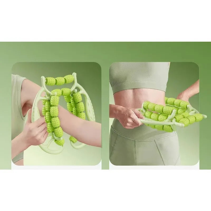 Oneside 9-Wheel Yoga Roller Clip — Muscle Recovery Tool