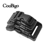 Oneside Curved Paracord Buckles — 10–25mm Plastic Clips