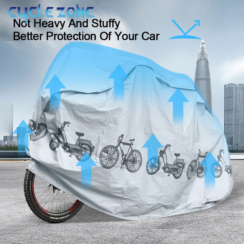 Oneside Waterproof Bike & Motorcycle Cover — UV & Rain
