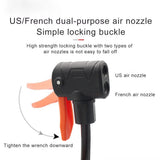 Oneside Mini Bike Pump — Portable Foot Pump with Gauge