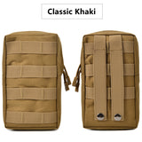 MOLLE Tactical EDC Waist Pouch – 600D Oxford Utility Pack for Outdoor Camping, Hunting, Hiking & Backpack Attachment