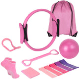 Oneside Pilates Ball & Resistance Band Set — 13 Piece Kit