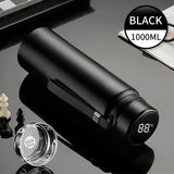 Stainless Steel Thermal Water Bottle – LED Temperature Display Thermos | Vacuum Insulated Tumbler for Hot & Cold Drinks