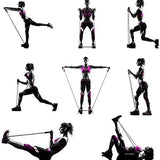 Oneside Resistance Bands With Handles — 5-Band Full Body Strength Training Set