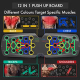 Oneside Multi-Position Push-Up Board — Full-Body Trainer