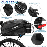 Oneside 10L Bike Rear Seat Bag — Waterproof Rack Saddlebag