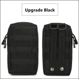 MOLLE Tactical EDC Waist Pouch – 600D Oxford Utility Pack for Outdoor Camping, Hunting, Hiking & Backpack Attachment