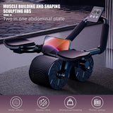 Oneside Auto-Rebound Ab Roller with Elbow Support