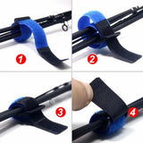 Oneside Fishing Rod Tie Strap — Hook & Loop Organiser Band