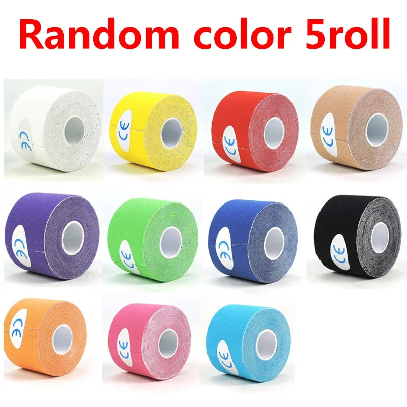 Oneside Kinesiology Sports Tape — 5-Roll Pain Relief Pack