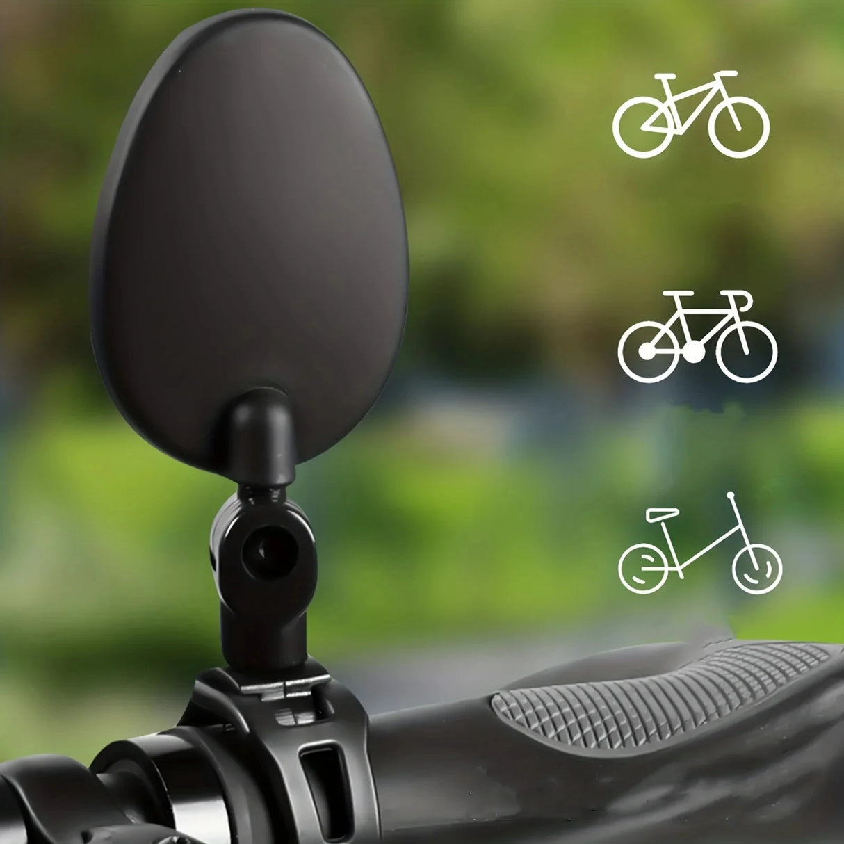 Oneside 360° Bike Rear-View Mirror — Handlebar Mount