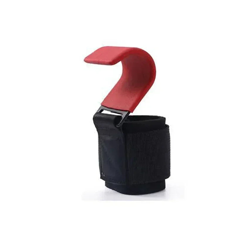 Oneside Lifting Hook Grips with Wrist Wraps