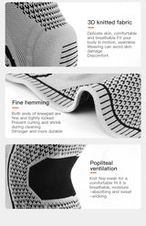 Oneside Compression Knee Sleeve with Silicone Support — Pain Relief