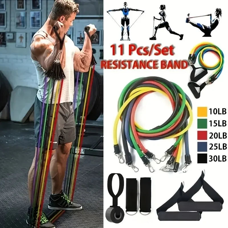 Oneside 5-Tube Resistance Trainer — Yoga & Home Workouts