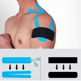 Oneside Kinesiology Sports Tape — 5-Roll Pain Relief Pack