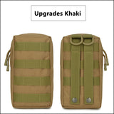 MOLLE Tactical EDC Waist Pouch – 600D Oxford Utility Pack for Outdoor Camping, Hunting, Hiking & Backpack Attachment