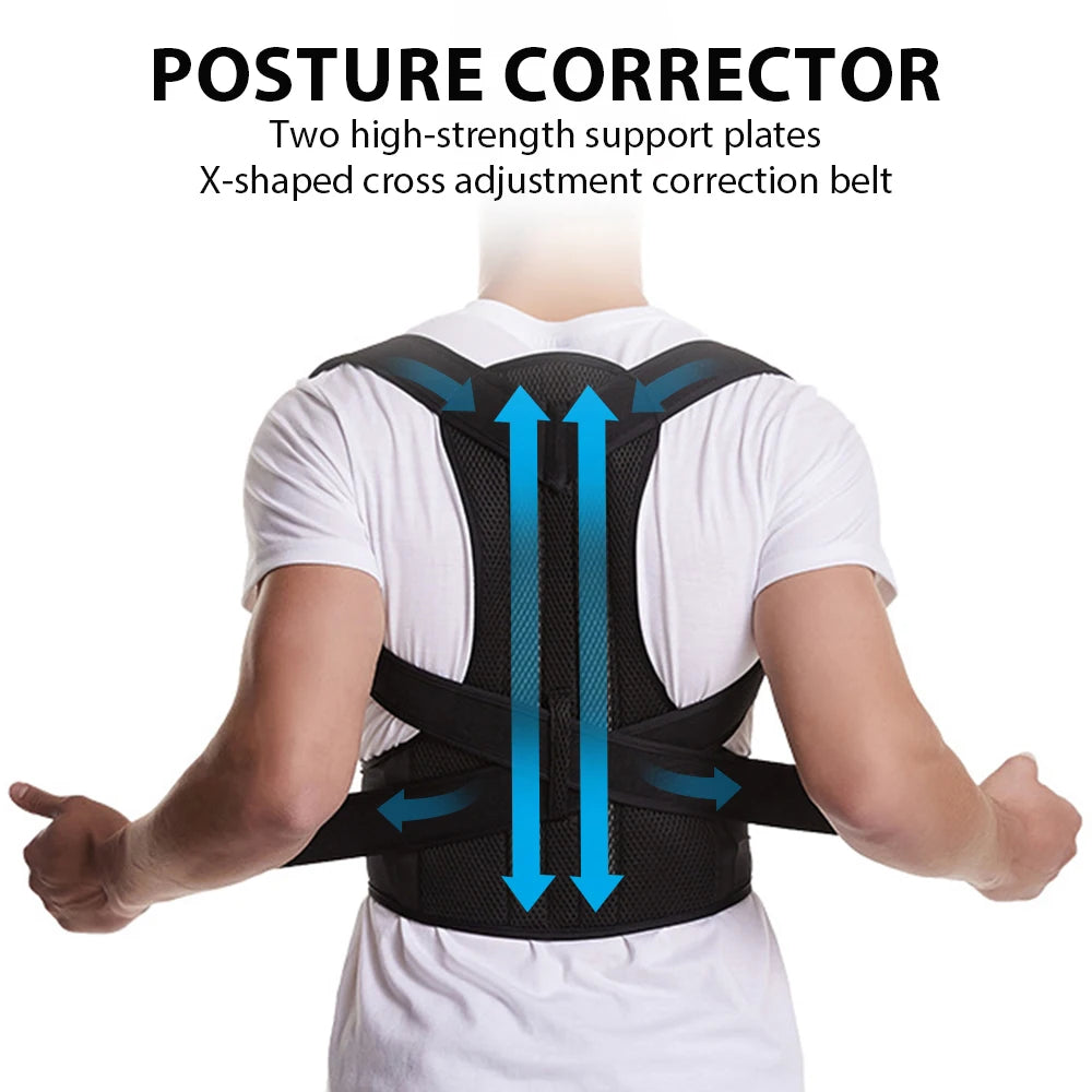 Oneside Adjustable Lumbar Back Brace — Support Belt for Posture & Pain Relief