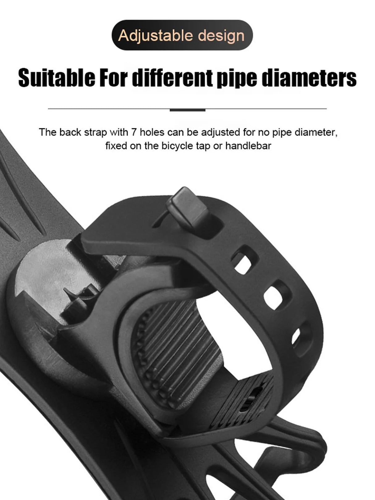 Oneside Silicone Bike Phone Mount — 360° Universal Holder