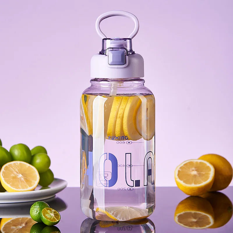 Oneside 1300ml Sports Water Bottle — High-Temp Plastic