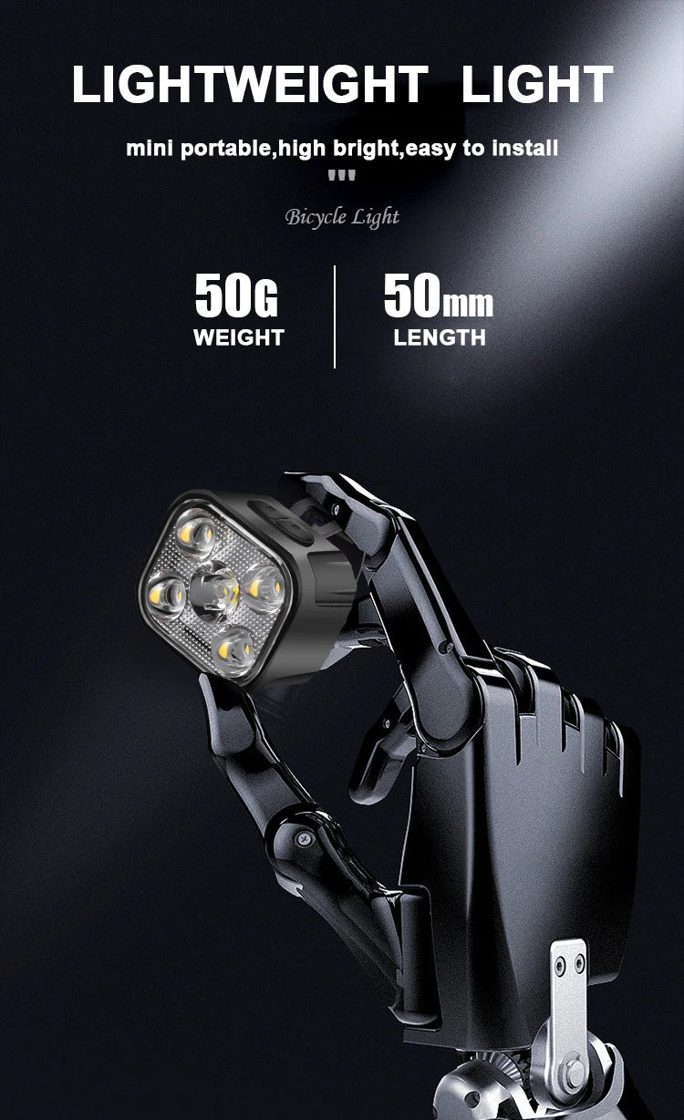 Oneside USB Bike Light Set — Front & Rear LED Taillight