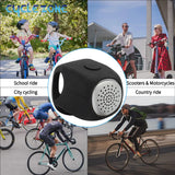 Oneside Electric Bike Bell — 3 Sound Modes, Loud Horn