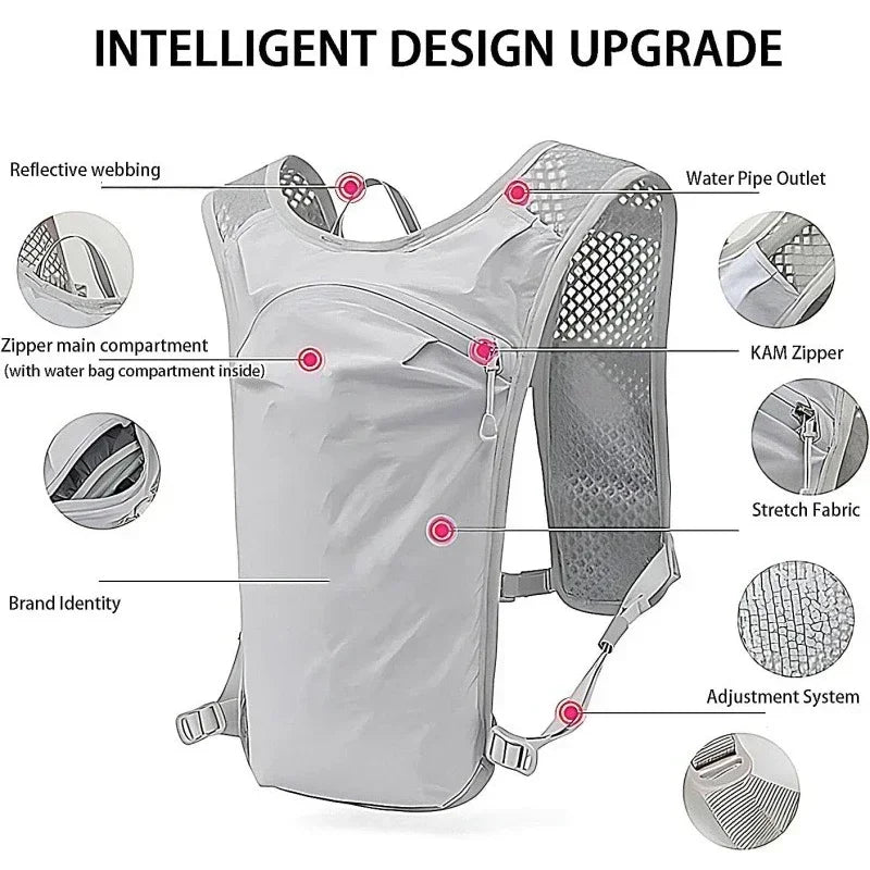Oneside 5L Hydration Vest — 1.5L Bladder for Trail Running