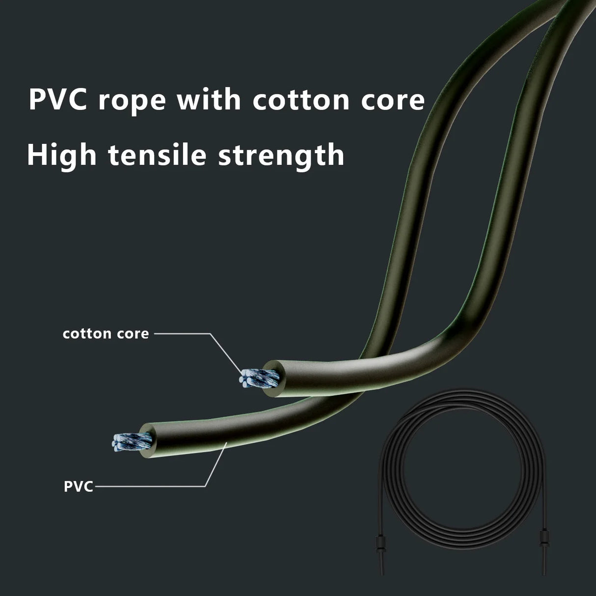 Oneside Adjustable PVC Speed Rope — CrossFit & Cardio Trainer