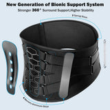 Oneside Lumbar Support Back Brace — Sciatica, Disc & Lower Back Pain Relief