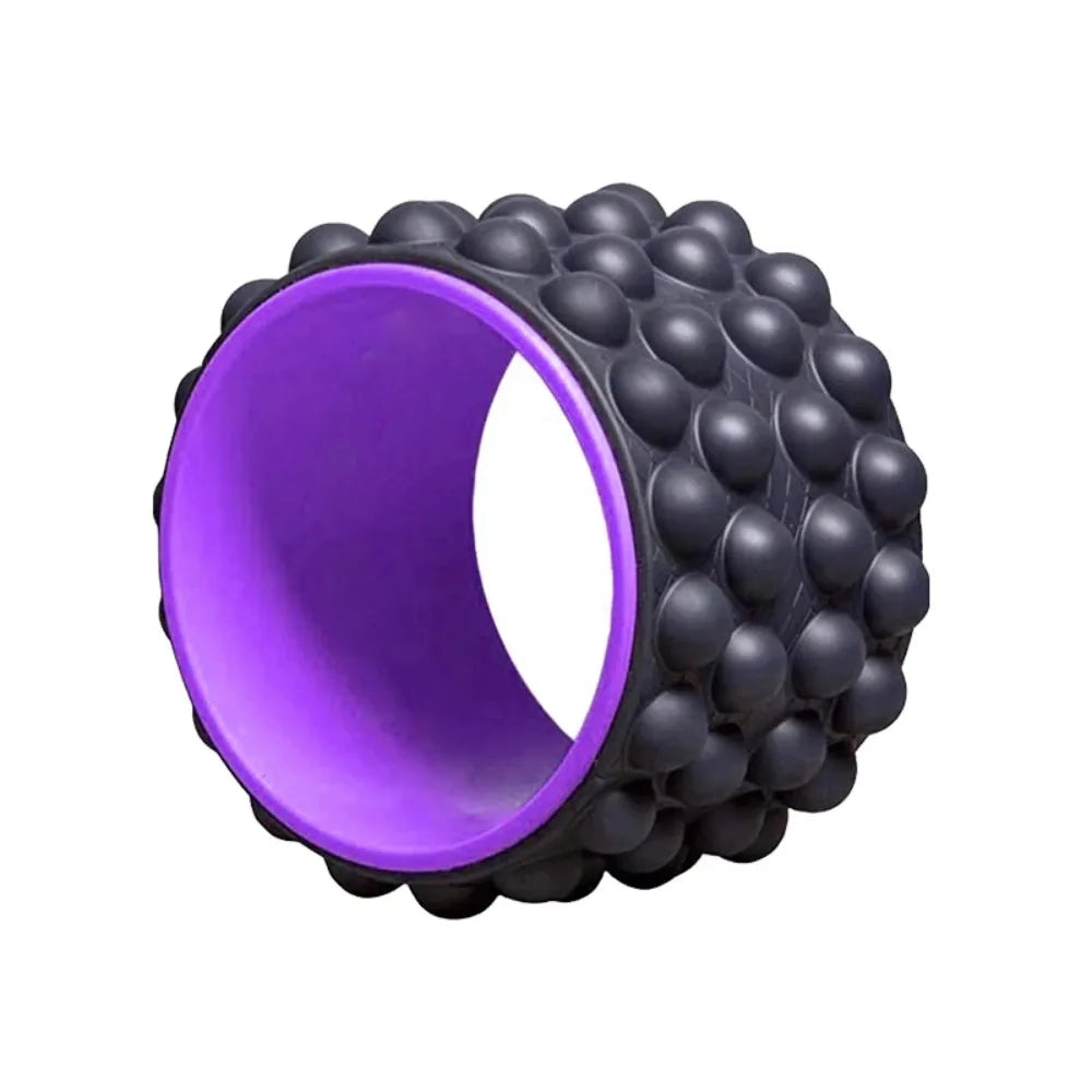 Oneside Foam Yoga Roller Wheel — Back Stretcher & Massager