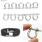 Oneside Stainless O-Shackles — Paracord Heavy-Duty Pins