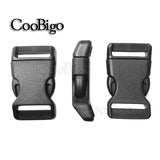 Oneside Curved Paracord Buckles — 10–25mm Plastic Clips