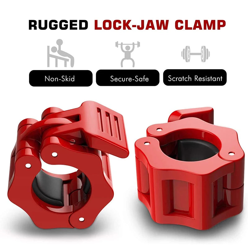 Oneside Barbell Collar Lock Clamps — Quick-Snap Pair